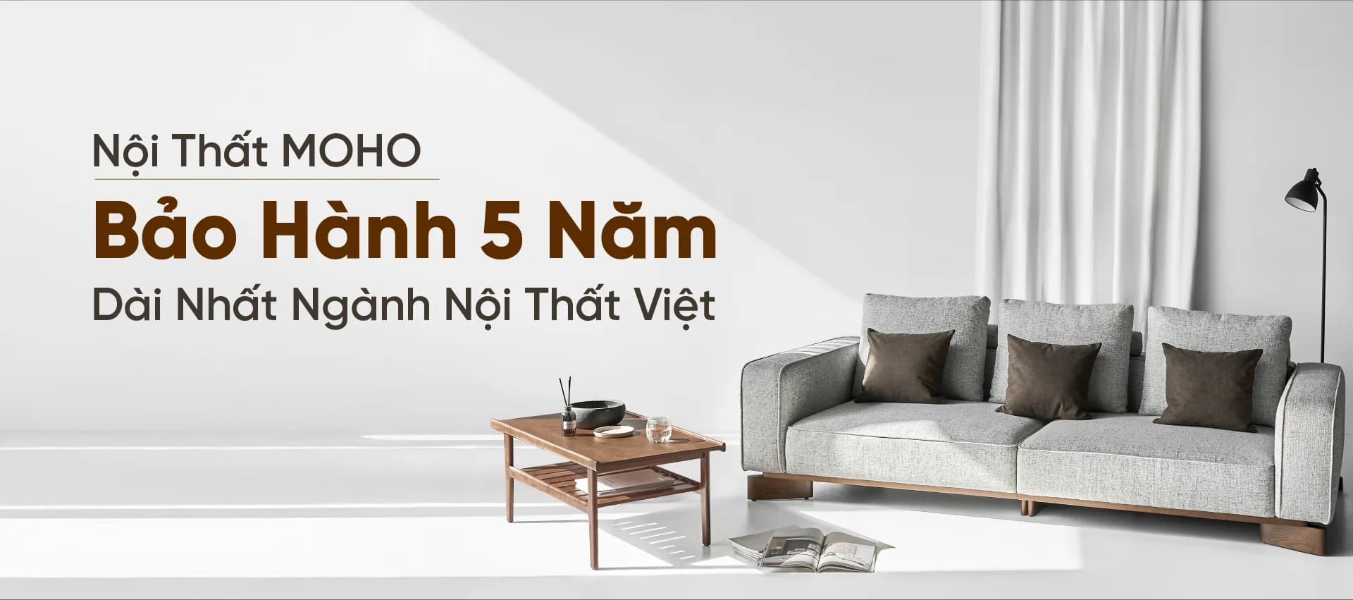 Nội thất MOHO - Bảo hành 5 năm, dài nhất ngành nội thất Việt